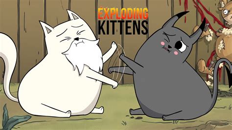  Exploding Kittens! 폭발하는 고양이와 함께 웃음과 긴장을 경험하세요!